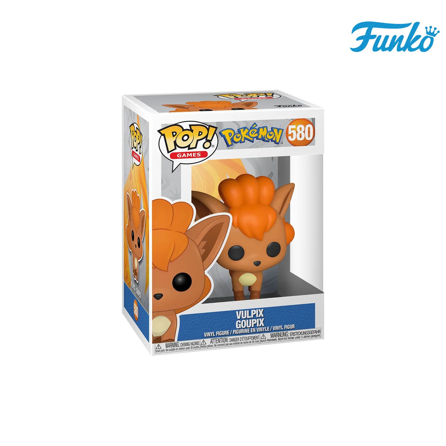 Das Pokémon aus der Kanto-Region Goupix (580) von Funko POP! Games als Vynil Figure.