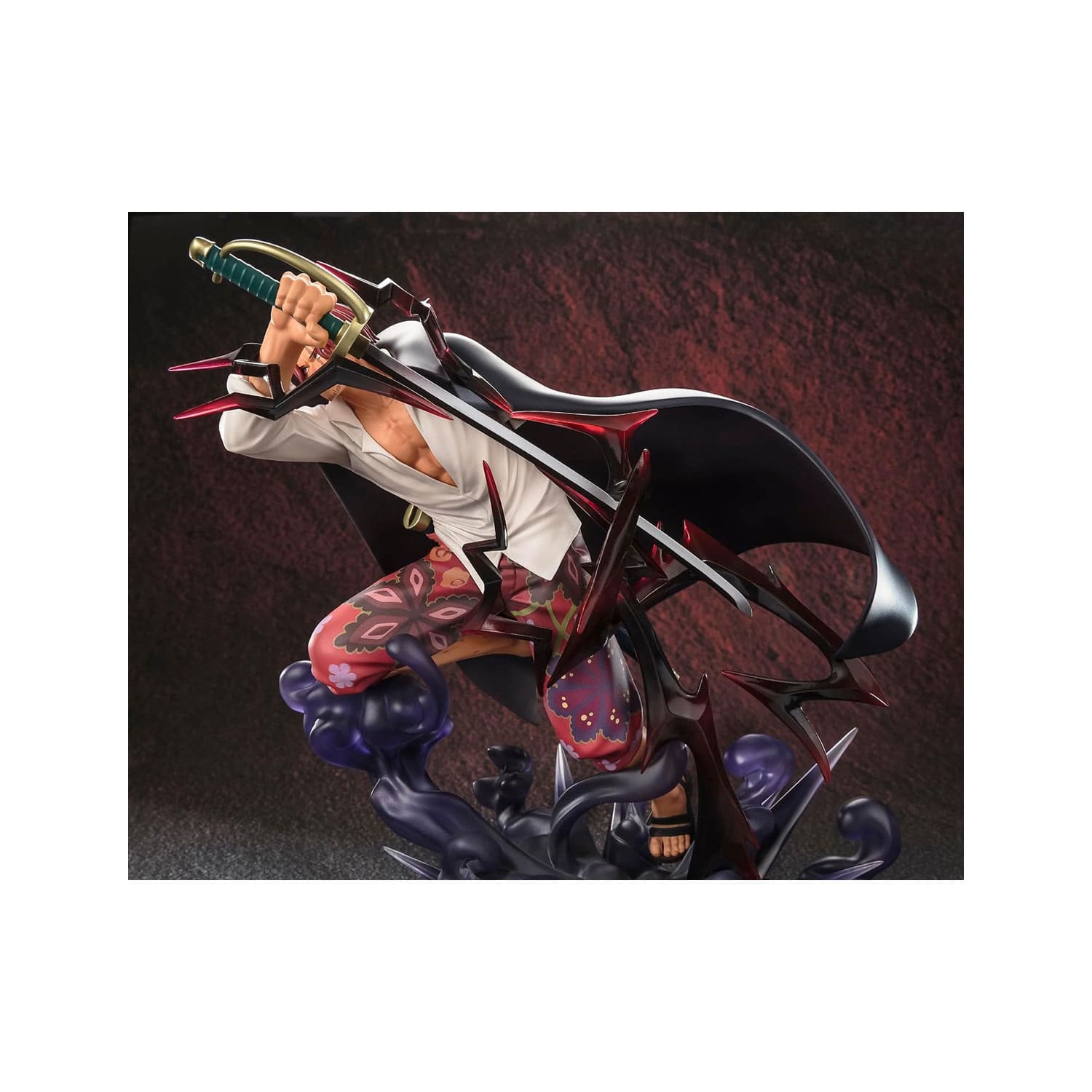 Vom Hersteller Bandai Spirits aus der Figurenreihe FiguartsZERO., yonko Shanks mit Divine Derparture.