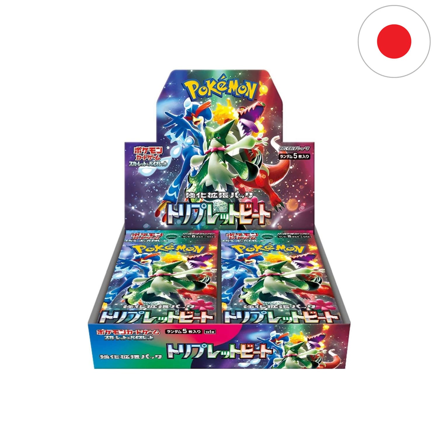 Pokémon Cards Display - Triplet Beat (SV1a) from Japan at Yonko