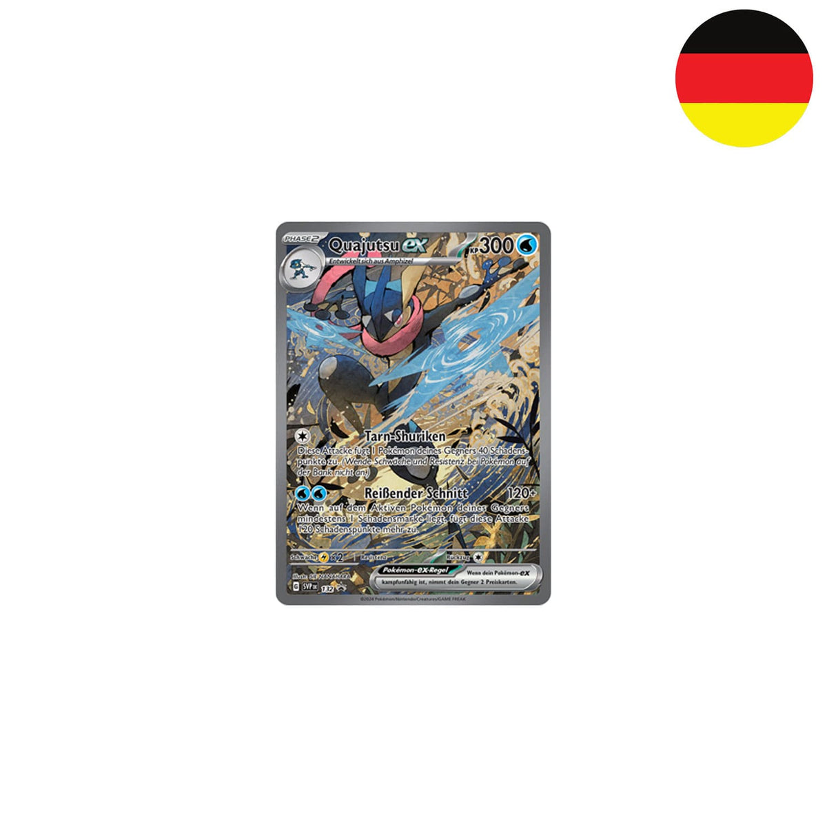 Pokémon Box - Nebel der Sagen - Spezial Illustrations Kollektion - Quajutsu EX (SV6.5) (Deutsch) – Bild 2