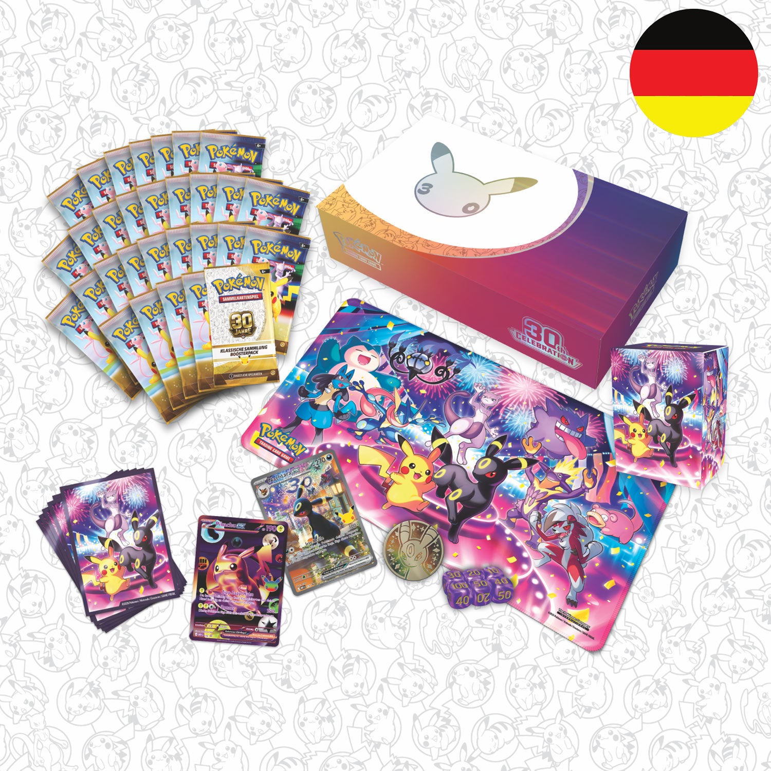 [DE] Pokémon Box: Ultra-Premium-Kollektion 30 Jahre Tag & Nacht (MBE1)