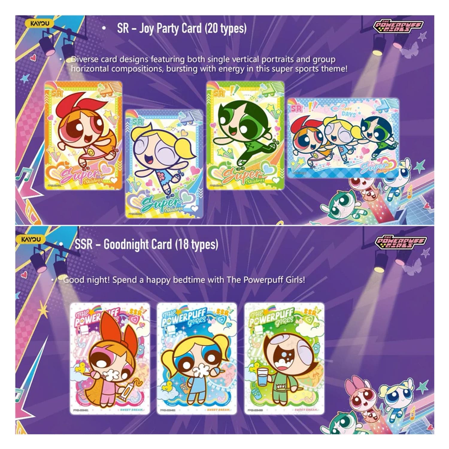 [S-CHN] Kayou The Powerpuff Girls Display -  Starlight Edition 001 Collectible Cards (SEA Series 1)