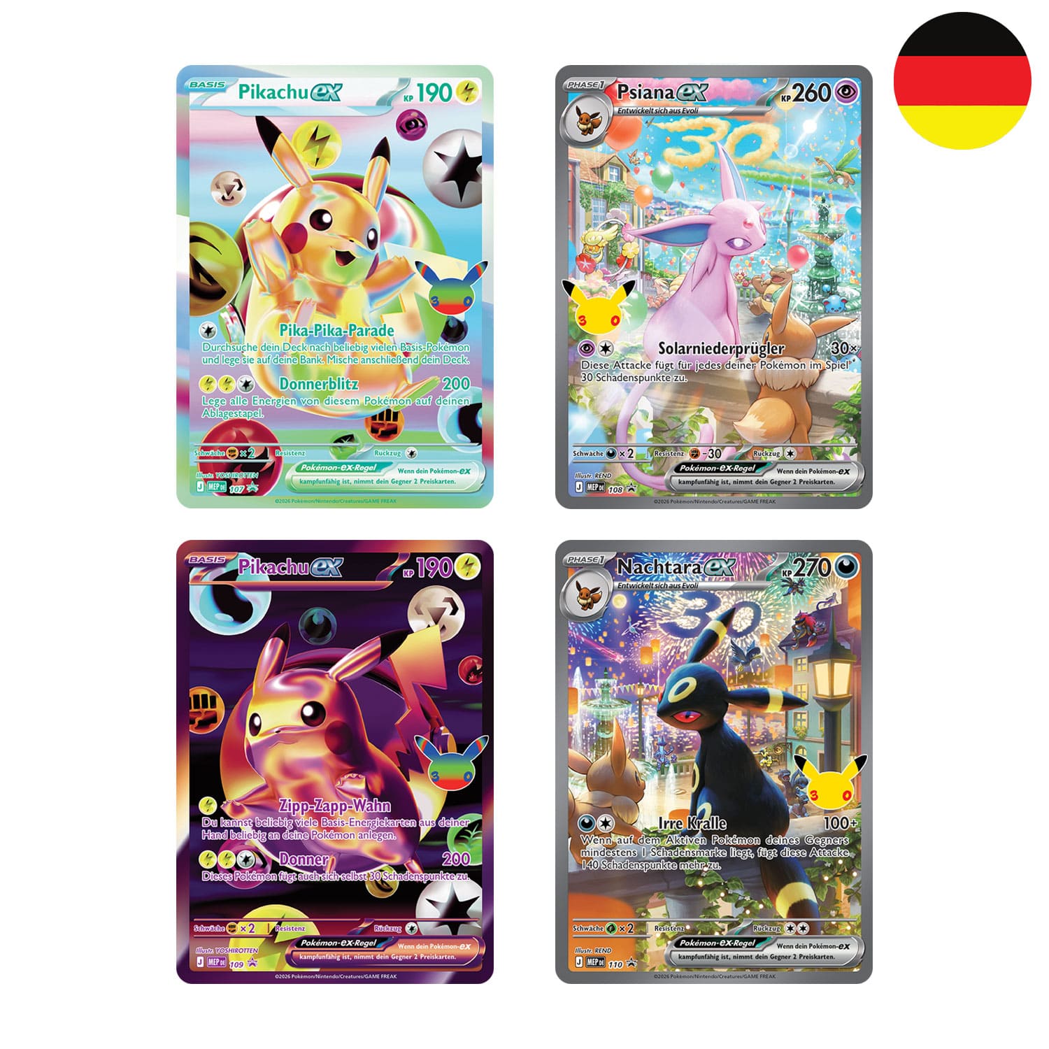 [DE] Pokémon Box: Ultra-Premium-Kollektion 30 Jahre Tag & Nacht (MBE1)