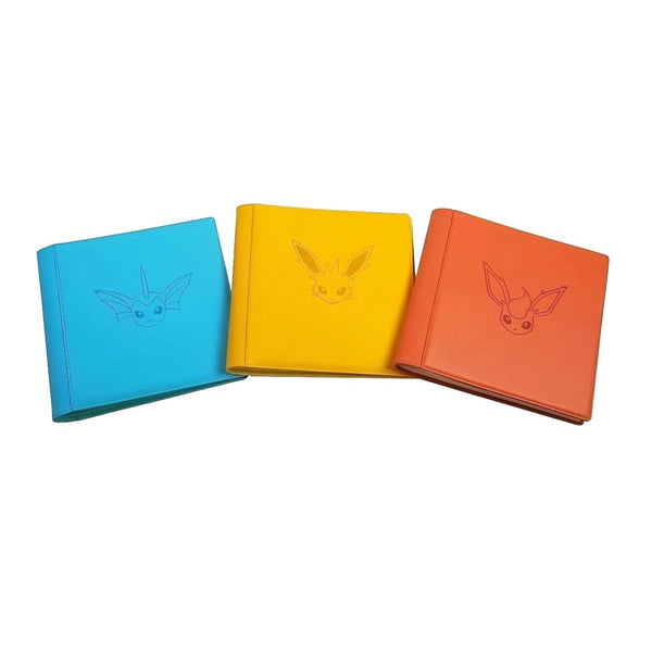 Eeveelution Kartenbinder - Flamara, Blitza, Aquana