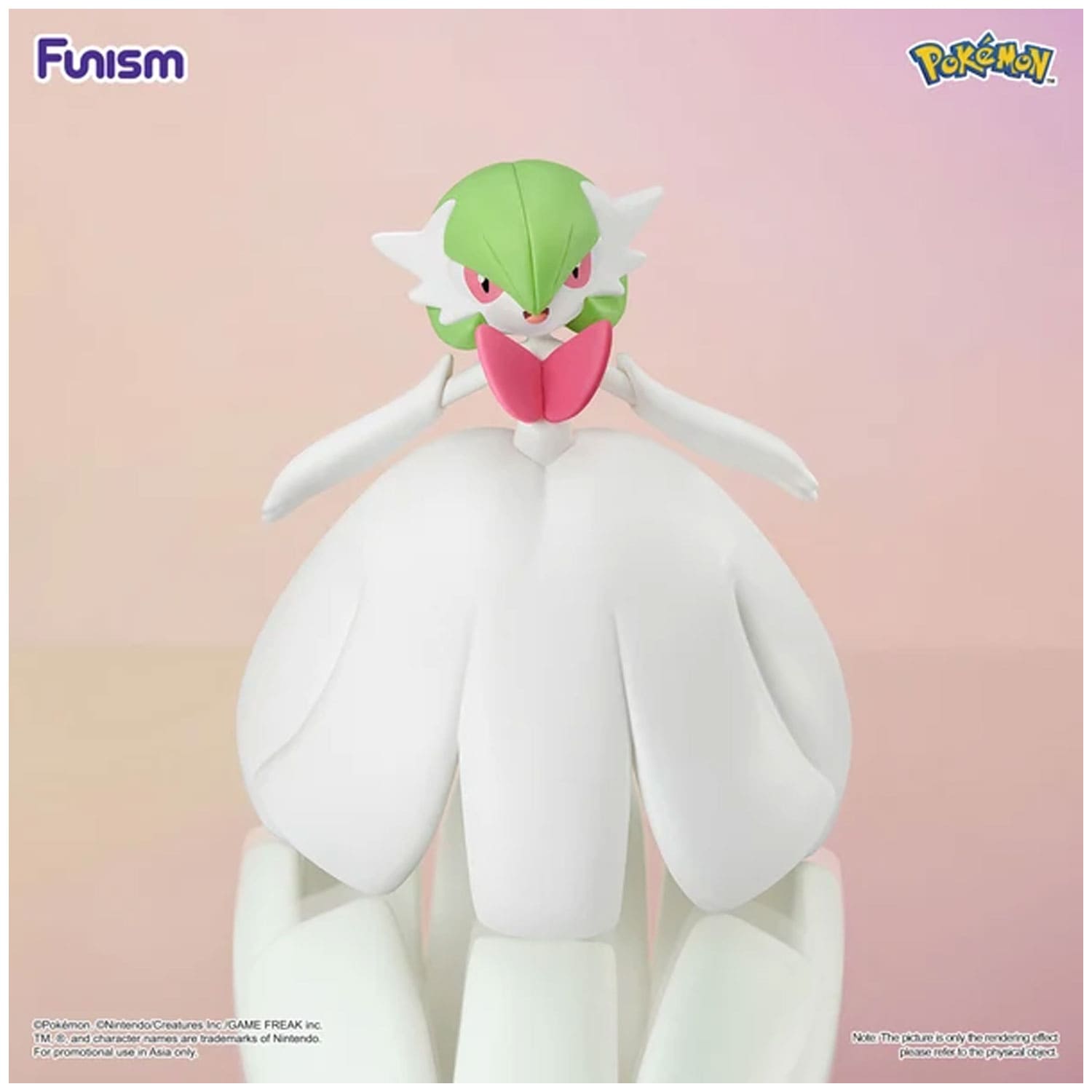 Funism Pokémon Twinkmont Series Mega Guardevoir Sammelfigur offiziell lizenziert für Pokémon Fans und Sammler.