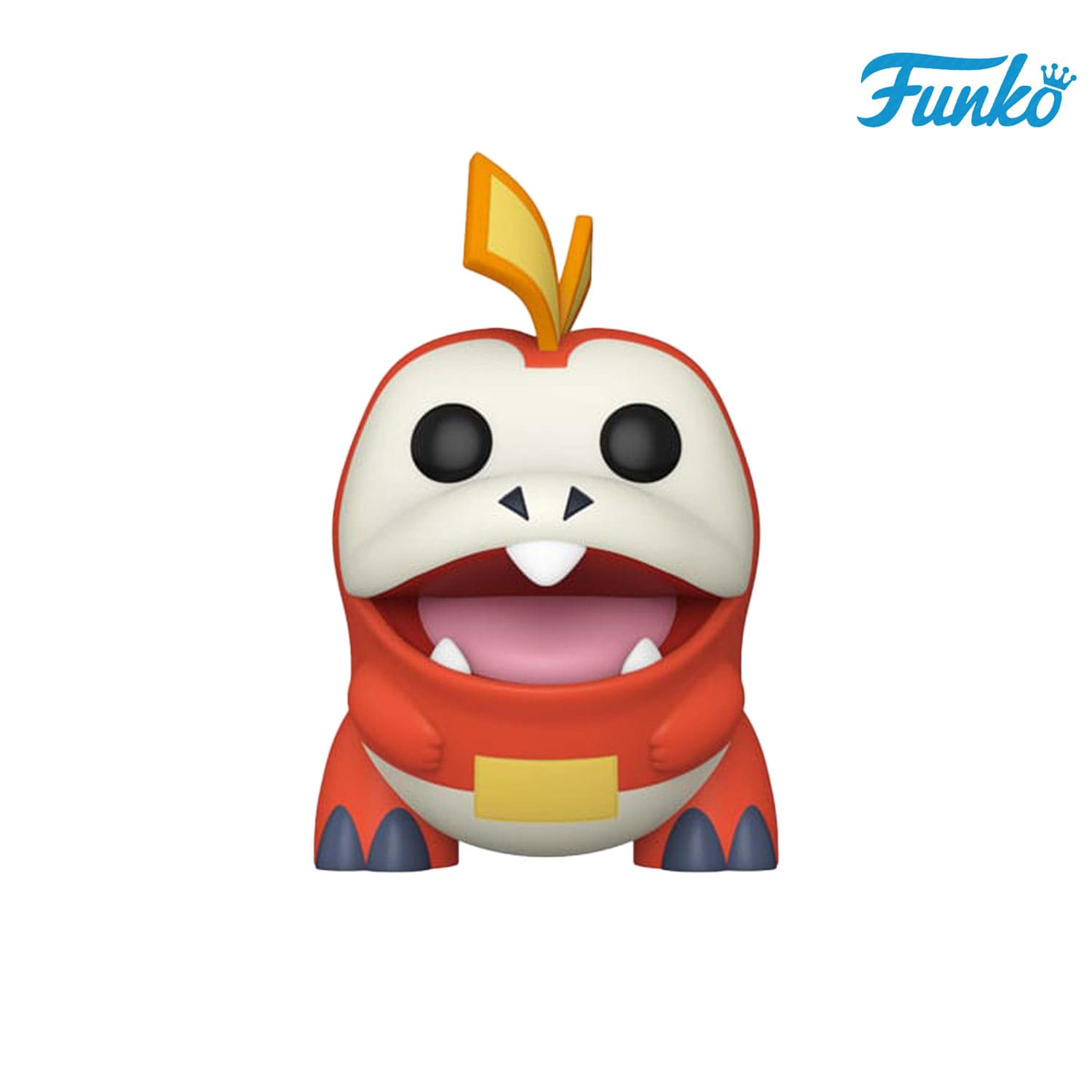 Das Feuer Pokémon Paldea Starter Krokel (1030) von Funko POP! Games als Vynil Figure.