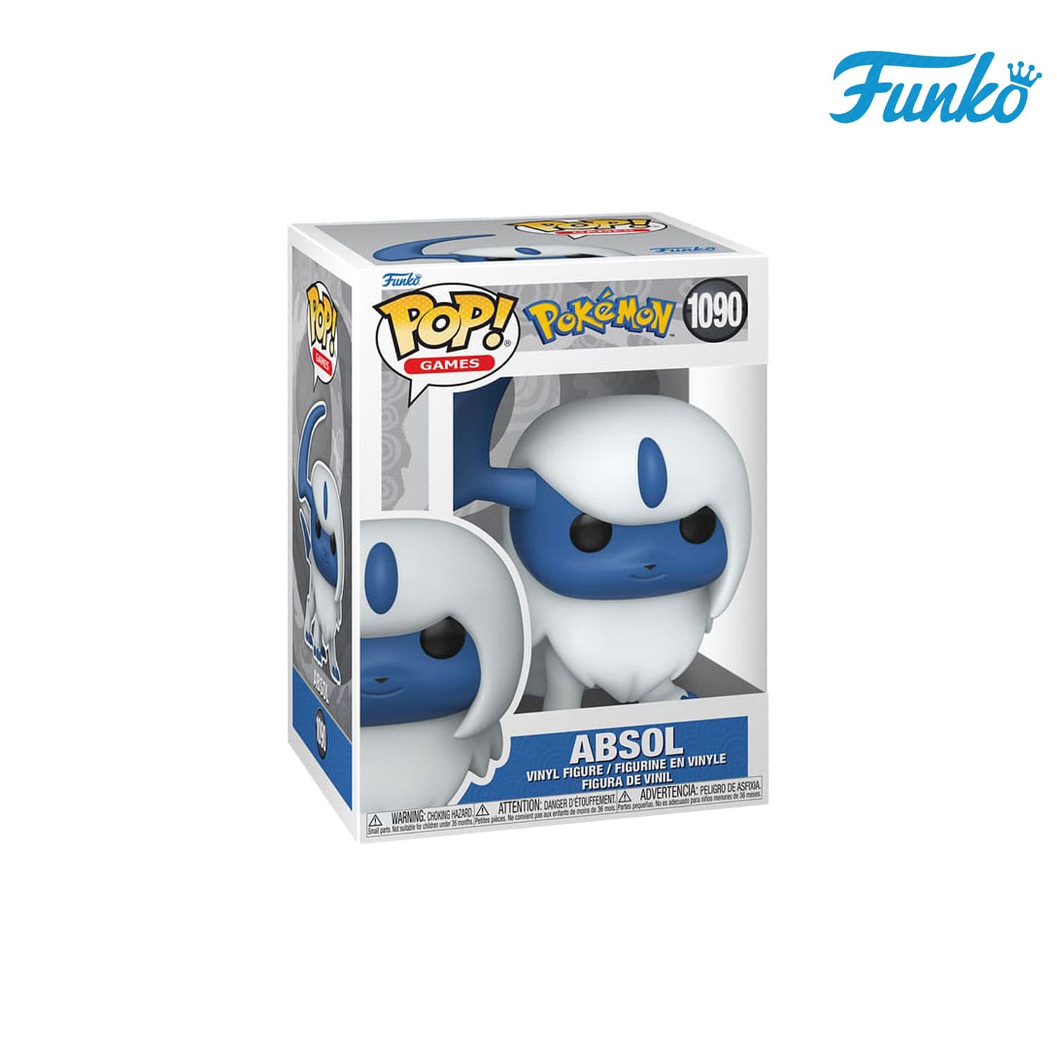 Das Pokémon aus der Hoenn-Region Absol (1090) von Funko POP! Games als Vynil Figure. 
