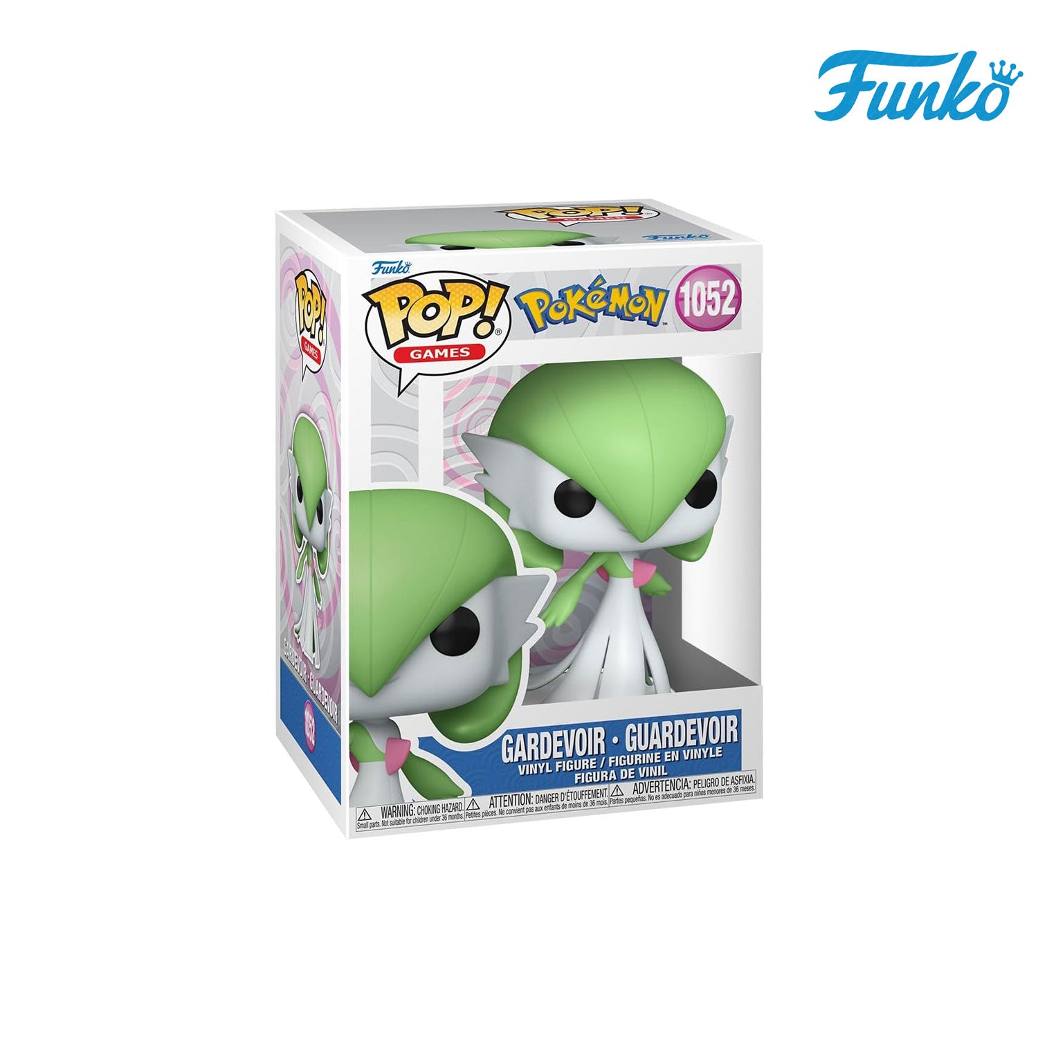 Das Pokémon aus der Sinnoh-Region Gardevoir (1052) von Funko POP! Games als Vynil Figure. 