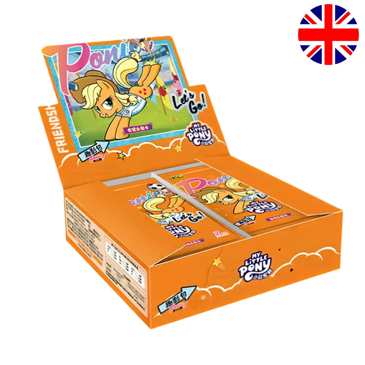 Kayou My Little Pony Friendship Eternal Fun Moments 8 Display mit Twilight Sparkle, Rainbow Dash und Pinkie Pie Karten.