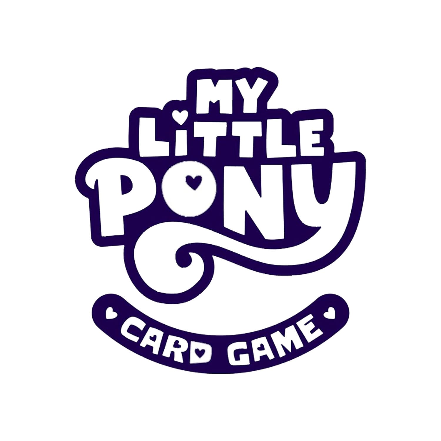 Das Logo vom My Little Pony Card Game vom Hersteller KAYOU aus China.
