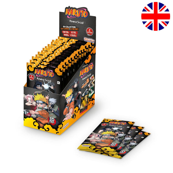 [ENG] Naruto Mythos TCG Display: Konoha Shido (1st Edition)