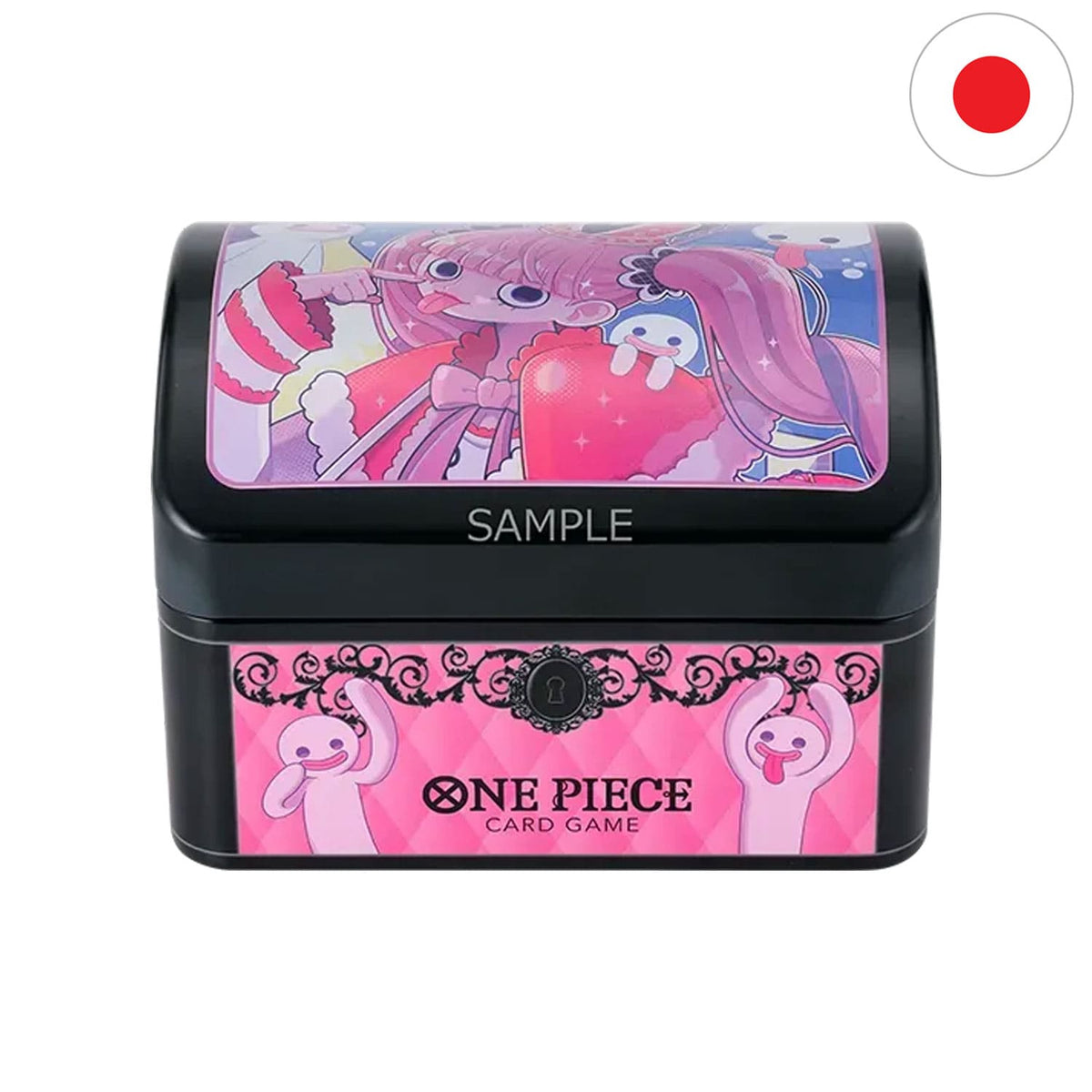 One Piece Card Game Treasure Chest Vol. 2 TC-02 Truhe Japanisch mit Perona, Kumacy und rosa Thriller-Bark-Geisterdesign