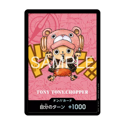 Die japanische One-Piece-Card-Game-Kumamoto-Special-Flagship-2026-Tony-Tony-Chopper Karte.
