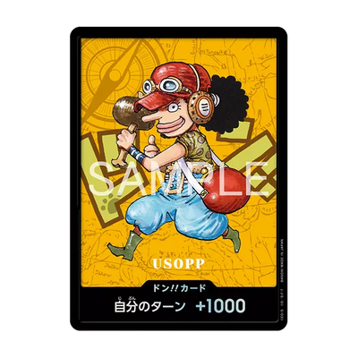 Die japanische One-Piece-Card-Game-Kumamoto-Special-Flagship-2026-Usopp Karte.