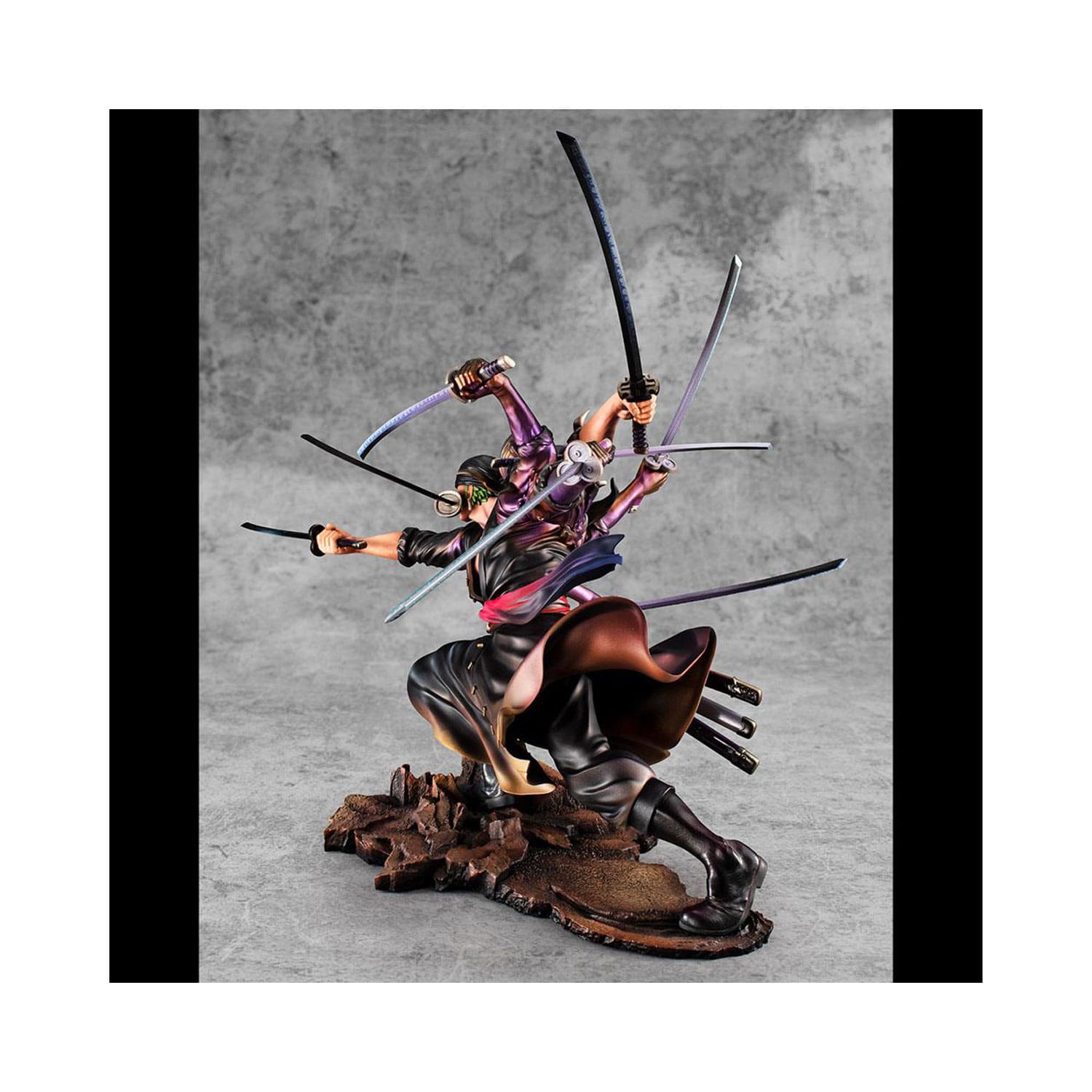 Bild 5 von der One Piece Figur von Megahouse Model SA-Maximum Roronoa Zoro Ver. Demon Spirit Kyuutouryuu Asura 17 cm.