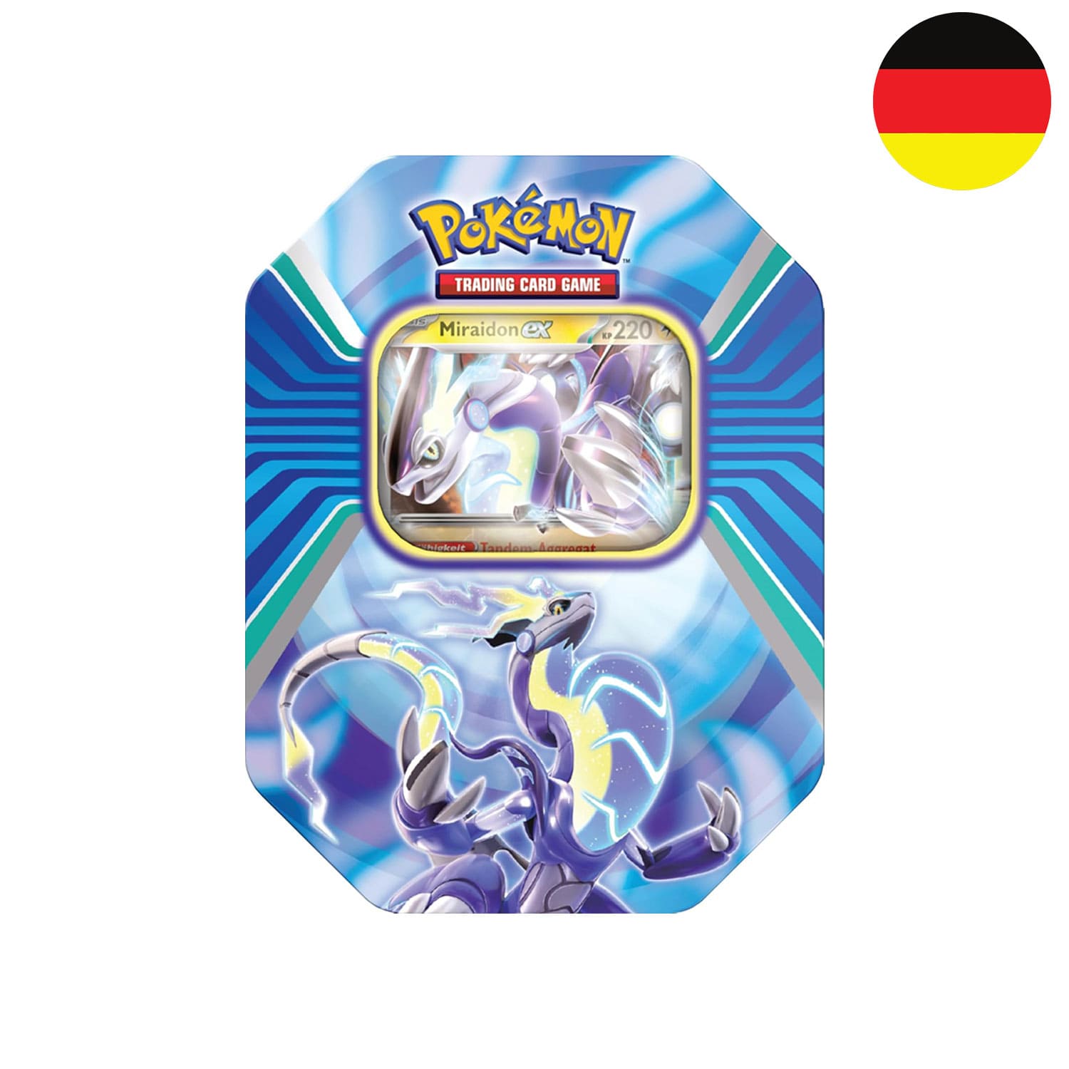 [DE] Pokémon Tin - Karmesin & Purpur - Miraidon / Koraidon