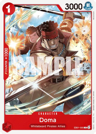 Doma EB01-005 Memorial Collection One Piece Karte