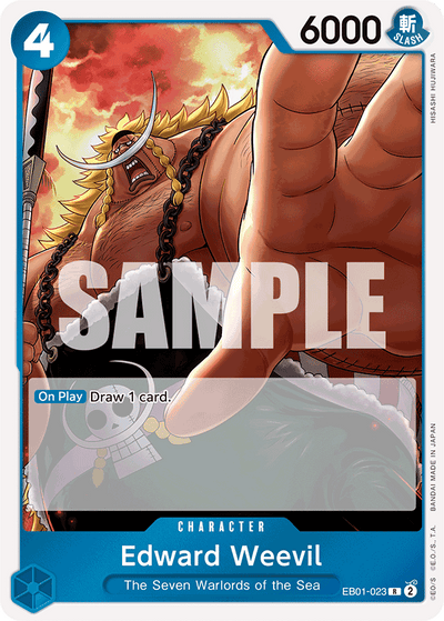 Edward Weevil EB01-023 Memorial Collection One Piece Karte