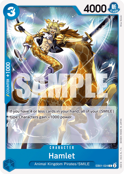 Hamlet EB01-024 Memorial Collection One Piece Karte