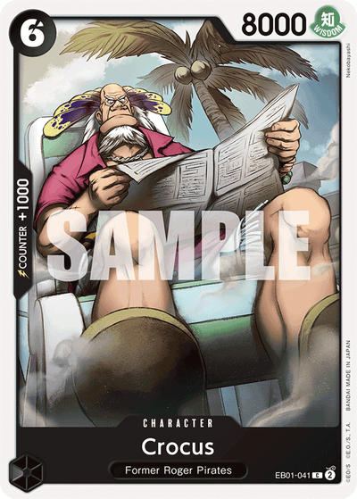 Crocus EB01-041 Memorial Collection One Piece Karte