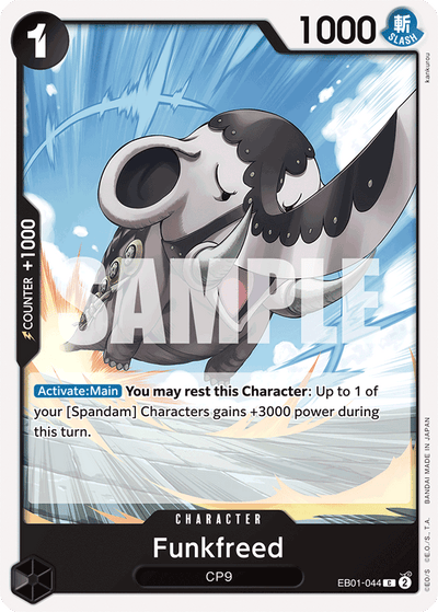 Funkfreed EB01-044 Memorial Collection One Piece Karte