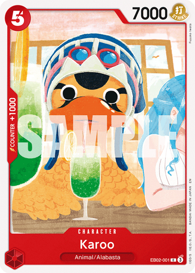 Karoo EB02-001 Anime 25th Collection One Piece Karte
