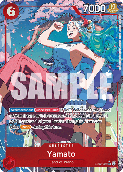Yamato EB02-006 (Parallel 1) Anime 25th Collection One Piece Karte