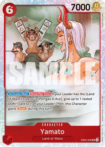 Yamato EB02-006 Anime 25th Collection One Piece Karte