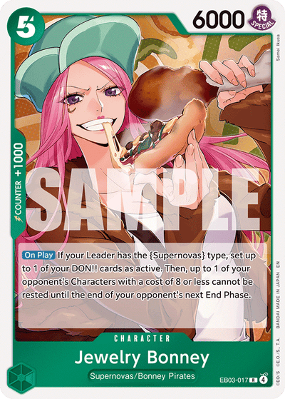 Jewelry Bonney EB03-017 Heroines Edition One Piece Karte
