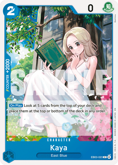 Kaya EB03-023 Heroines Edition One Piece Karte