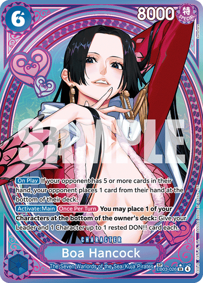 Boa Hancock EB03-026 (Parallel 2) Heroines Edition One Piece Karte