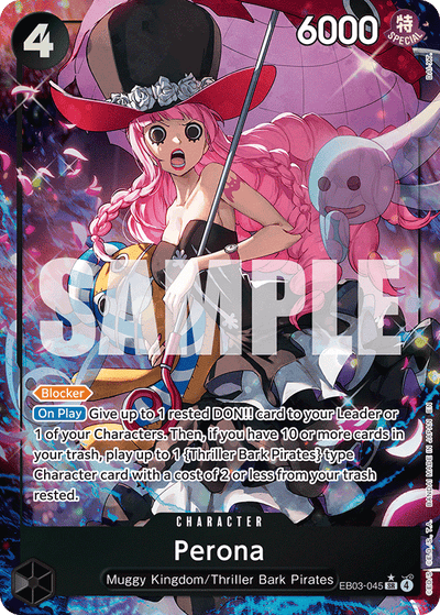 Perona EB03-045 (Parallel 1) Heroines Edition One Piece Karte