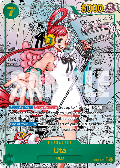 Uta EB03-061 (Parallel 2) Heroines Edition One Piece Karte