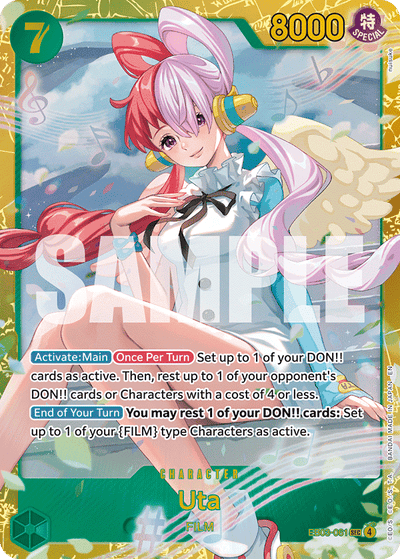 Uta EB03-061 Heroines Edition One Piece Karte