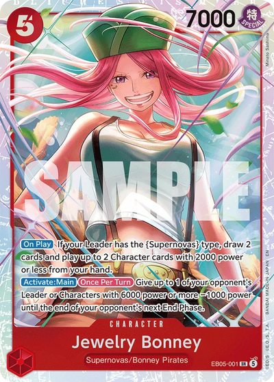 Jewelry Bonney EB05-001 Heroines Edition Vol. 2 One Piece Karte