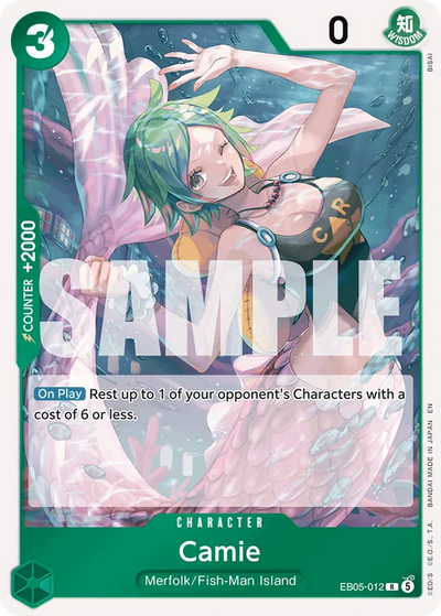 Camie EB05-012 Heroines Edition Vol. 2 One Piece Karte