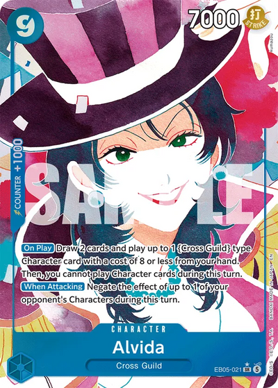 Alvida EB05-021 (Parallel 1) Heroines Edition Vol. 2 One Piece Karte