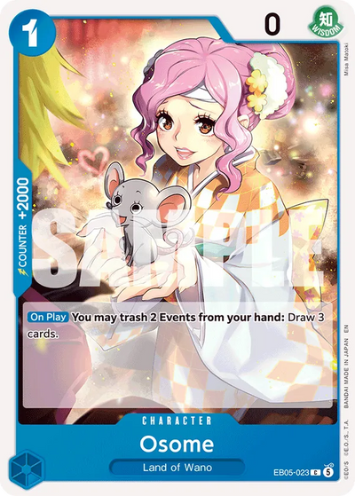 Osome EB05-023 Heroines Edition Vol. 2 One Piece Karte