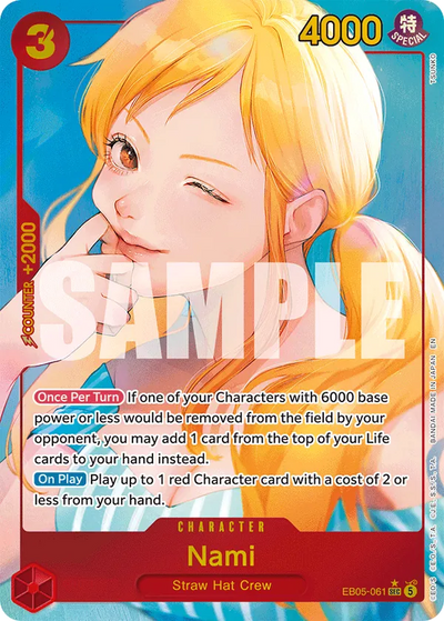 Nami EB05-061 (Parallel 1) Heroines Edition Vol. 2 One Piece Karte
