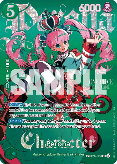 Perona OP14-033 (Parallel 4) Heroines Edition Vol. 2 One Piece Karte