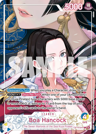 Boa Hancock OP14-041 (Parallel 2) Heroines Edition Vol. 2 One Piece Karte