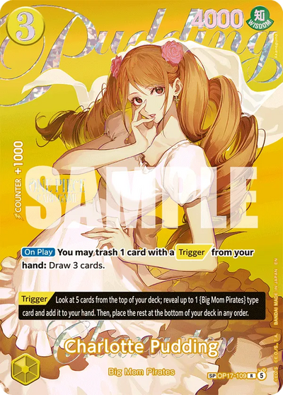 Charlotte Pudding OP17-109 (Parallel 1) Heroines Edition Vol. 2 One Piece Karte