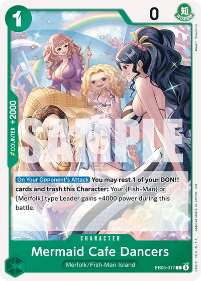 Mermaid Cafe Dancers EB05-017 Heroines Edition Vol. 2 One Piece Karte