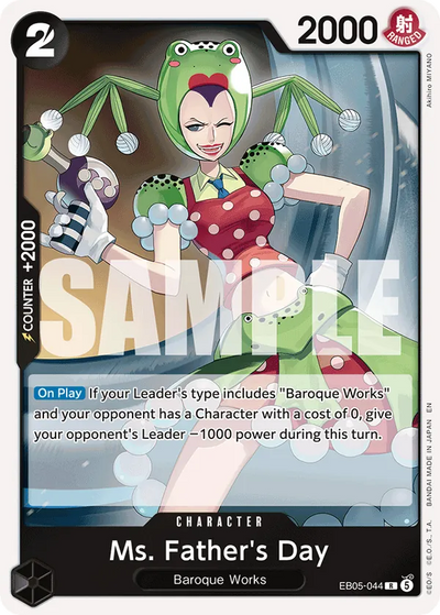 Ms. Father's Day EB05-044 Heroines Edition Vol. 2 One Piece Karte