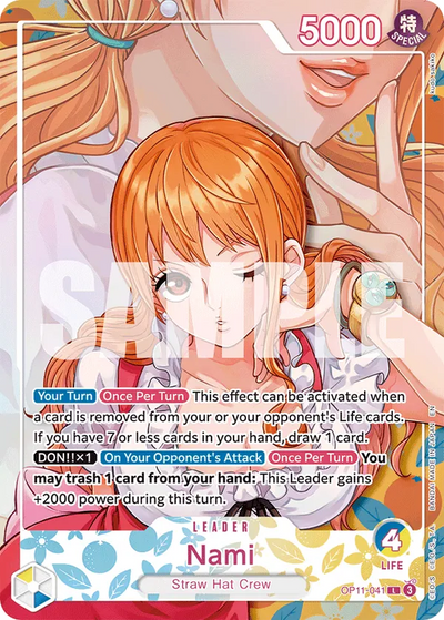 Nami OP11-041 (Parallel 4) Heroines Edition Vol. 2 One Piece Karte