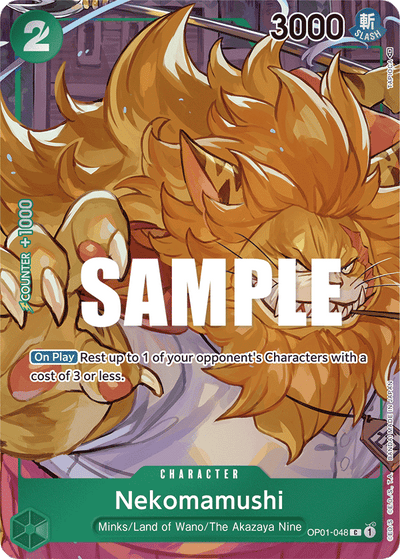 Nekomamushi OP01-048 (Parallel 1) Romance Dawn One Piece Karte