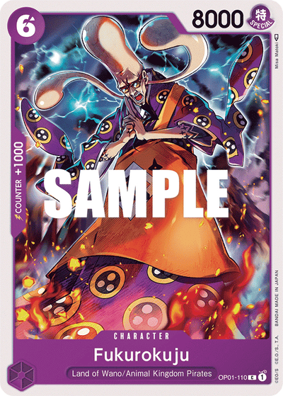 Fukurokuju OP01-110 Romance Dawn One Piece Karte