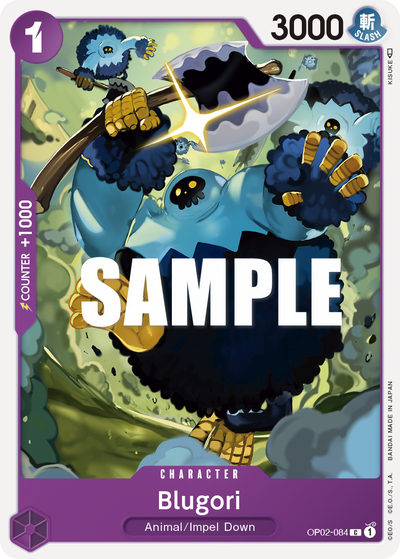 Blugori OP02-084 Paramount War One Piece Karte
