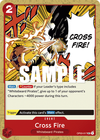 Cross Fire OP03-017 Pillars of Strength One Piece Karte