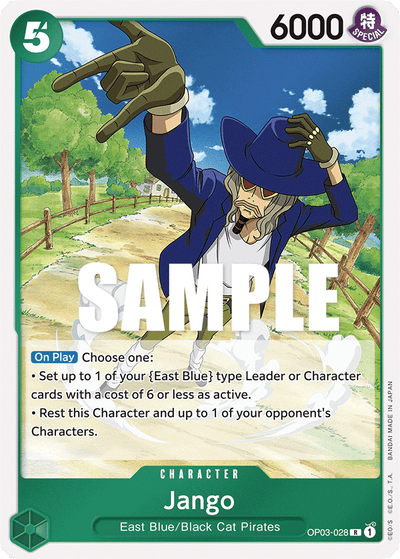 Jango OP03-028 Pillars of Strength One Piece Karte